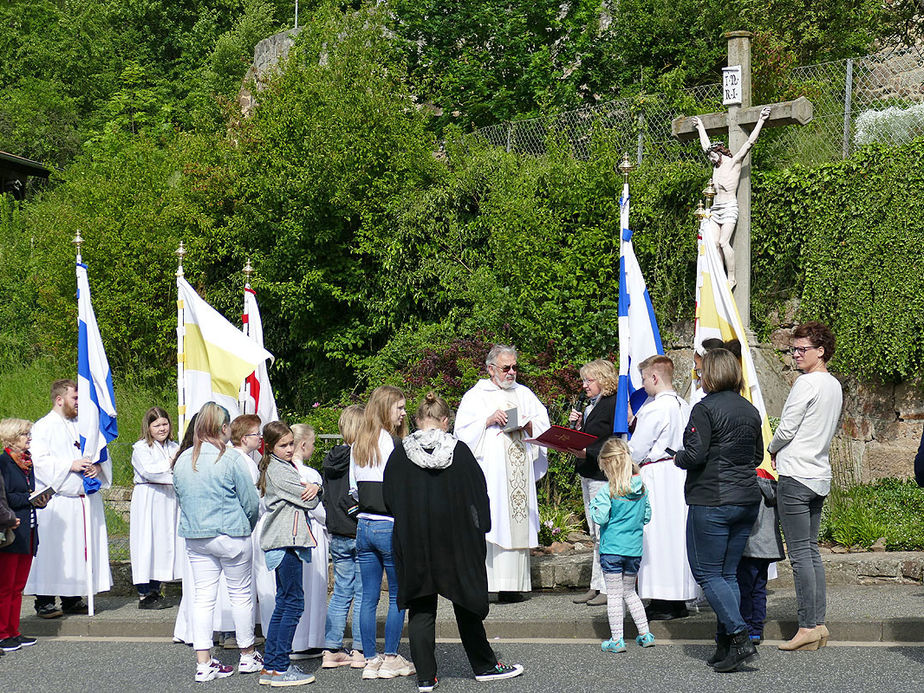 Bittprozession an Christi Himmelfahrt (Foto: Karl-Franz Thiede)